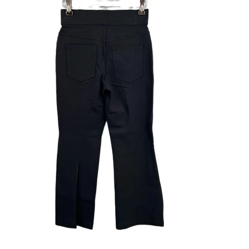 Spanx Black Pants The Perfect Cropped Flare in Ponte 20260 XS New - Image 2