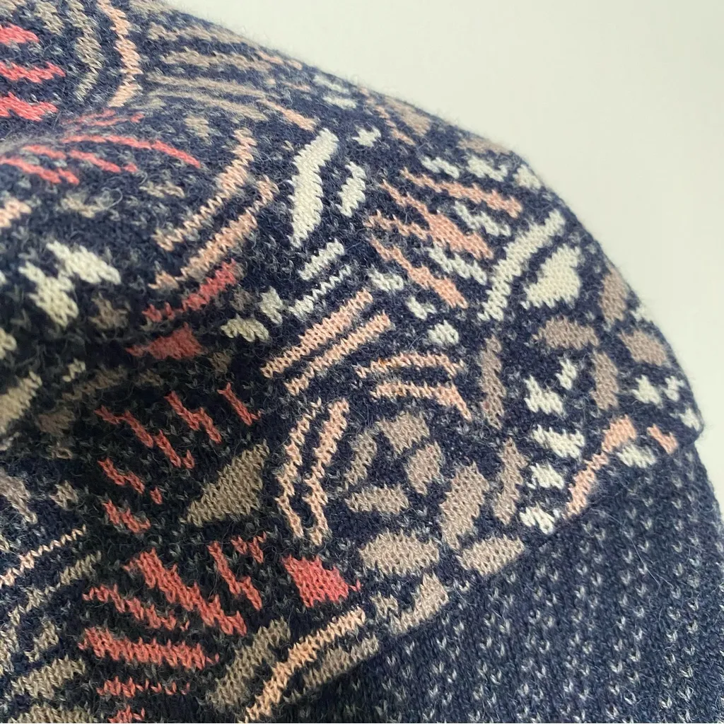 Anthropologie Moth Imperial Garden Cowl Neck Tunic/Dress Sweater L - Image 7