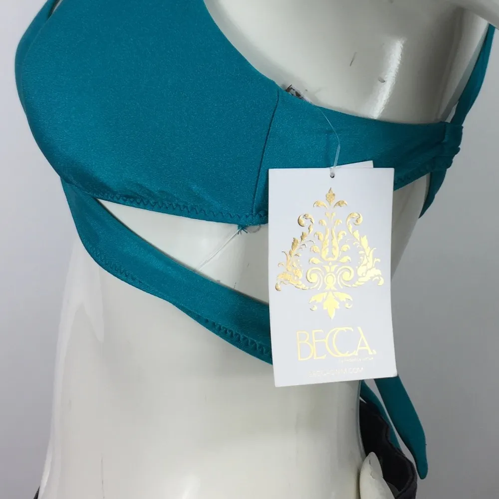 Becca Strappy Lace Up Back Bikini Top - Image 15