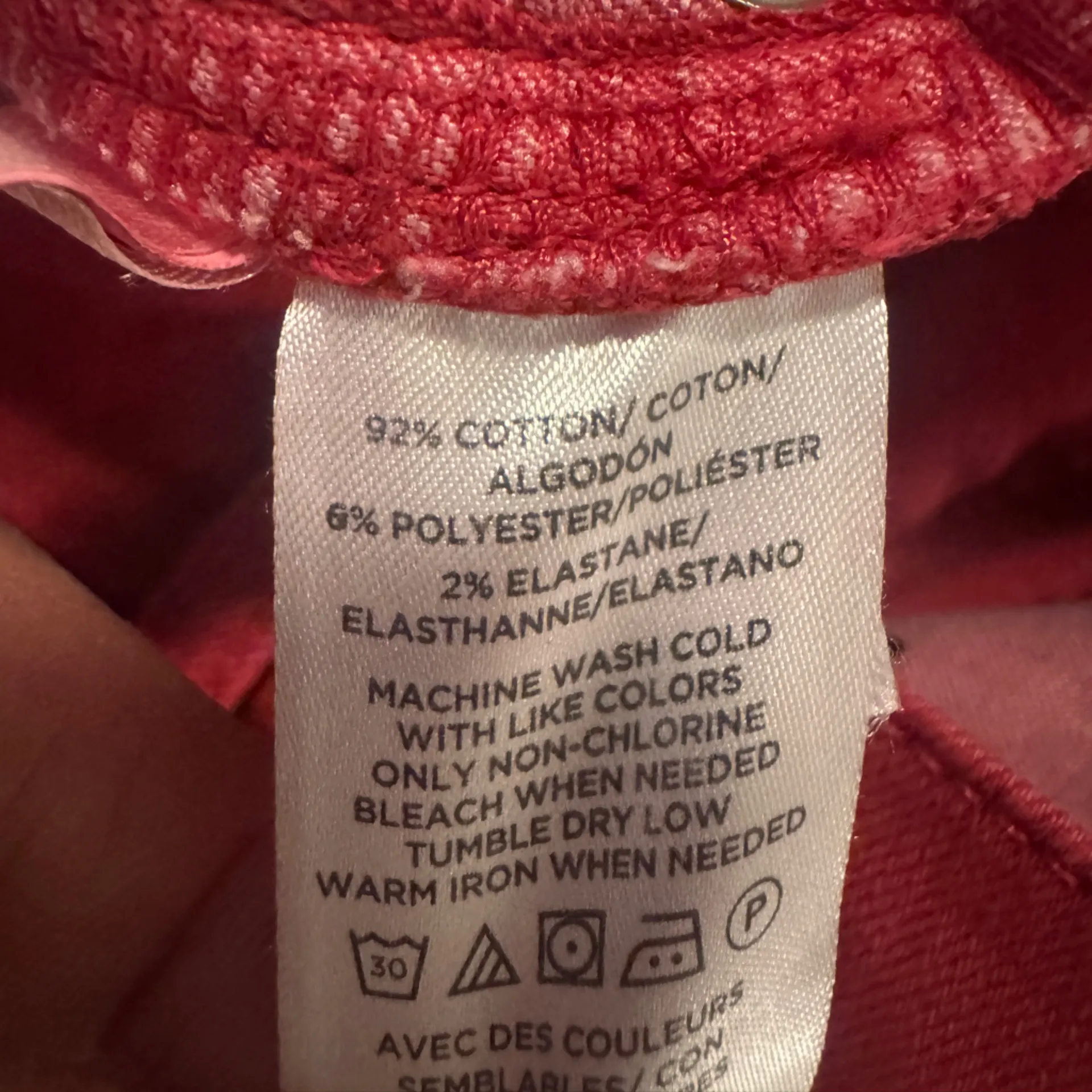 Loft  Women's Cropped Red Jeans - Image 6