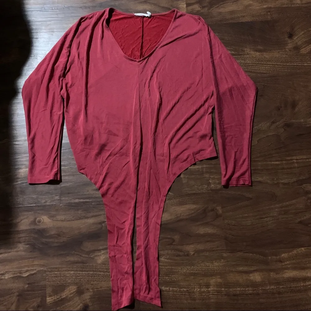 Maroon Lush Long Sleeve - Image 2