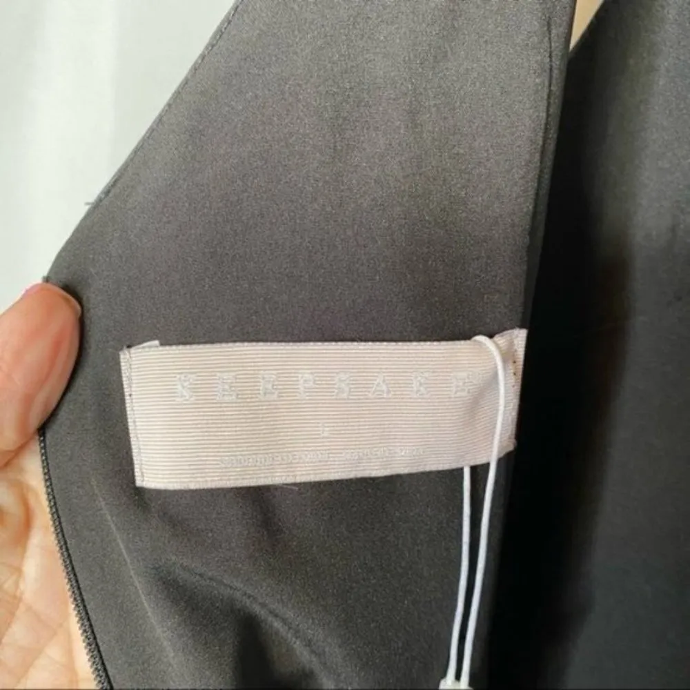 NWT Keepsake the Label Infinity Floral Slip Midi Dress in Pomegranate Ditsy - Image 3