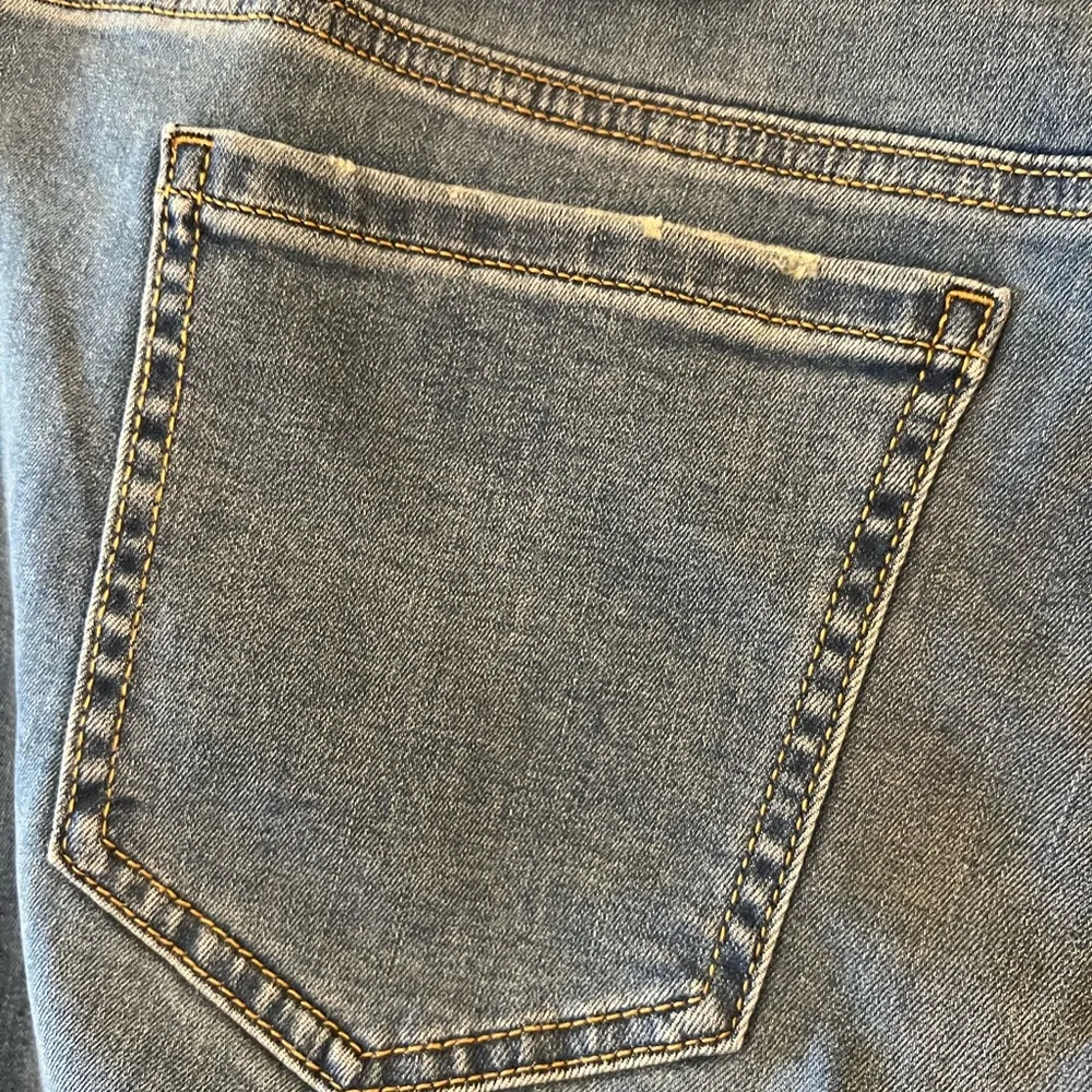 Torrid Lean Jean Blue Denim Jeans Cuffed Pull On Super Skinny Leg High Rise 2R - Image 13