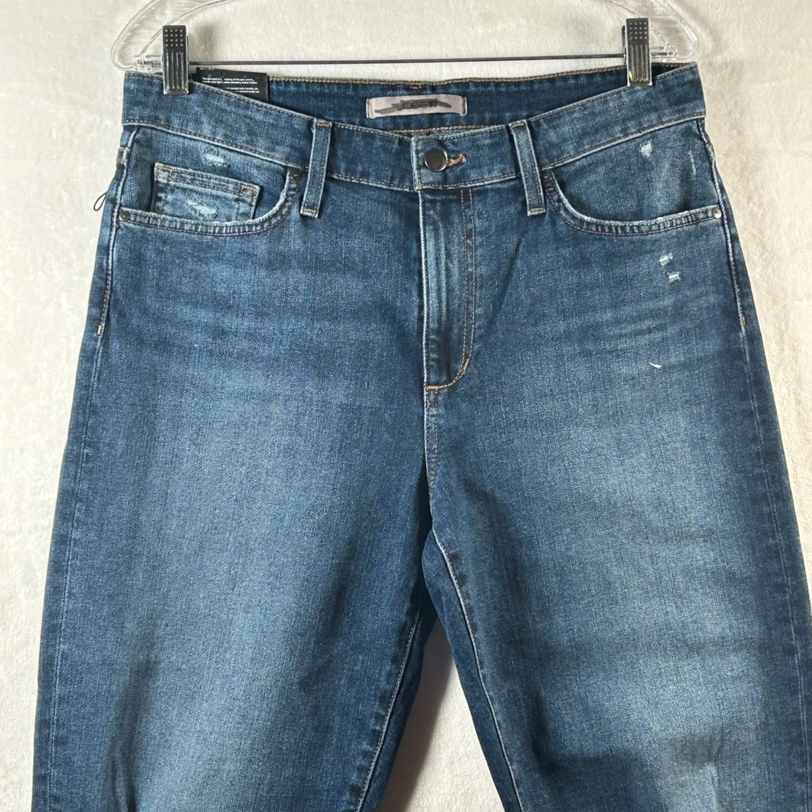 JOE'S JEANS Boyfriend Jeans Blue Distressed Denim W30 - Image 2