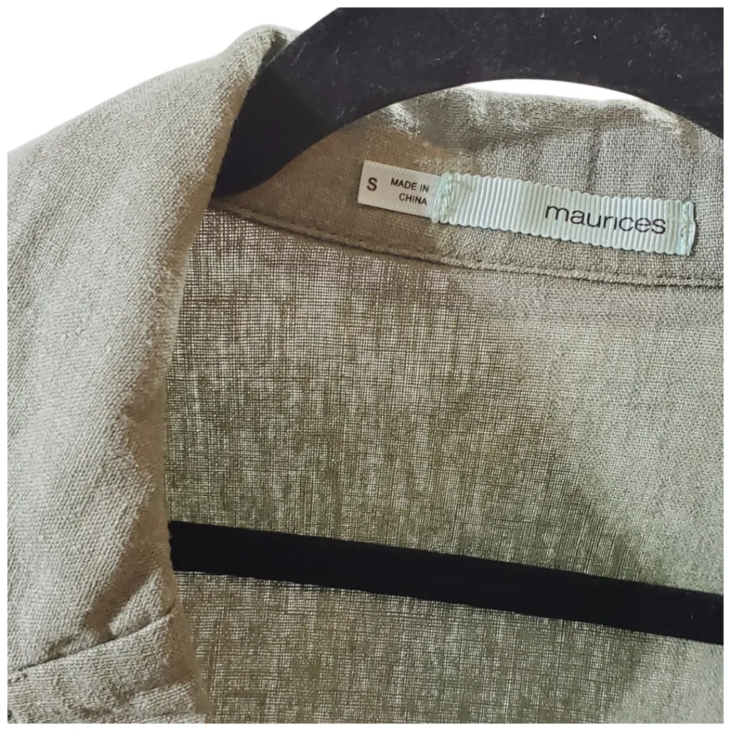 Maurices Size Small- Sage Green Blazer / Jacket - Image 3