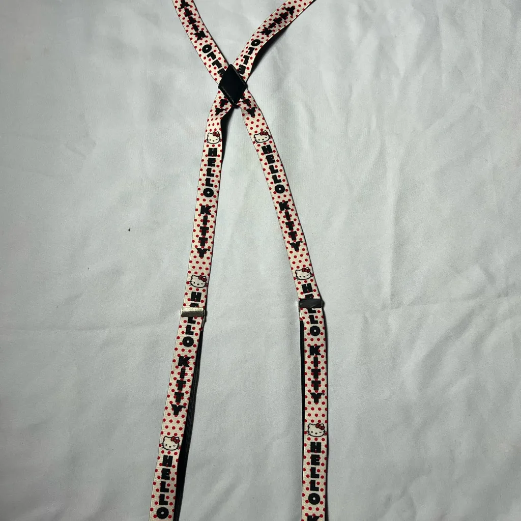 Hello Kitty  Pink and Black Women's suspenders - Image 2