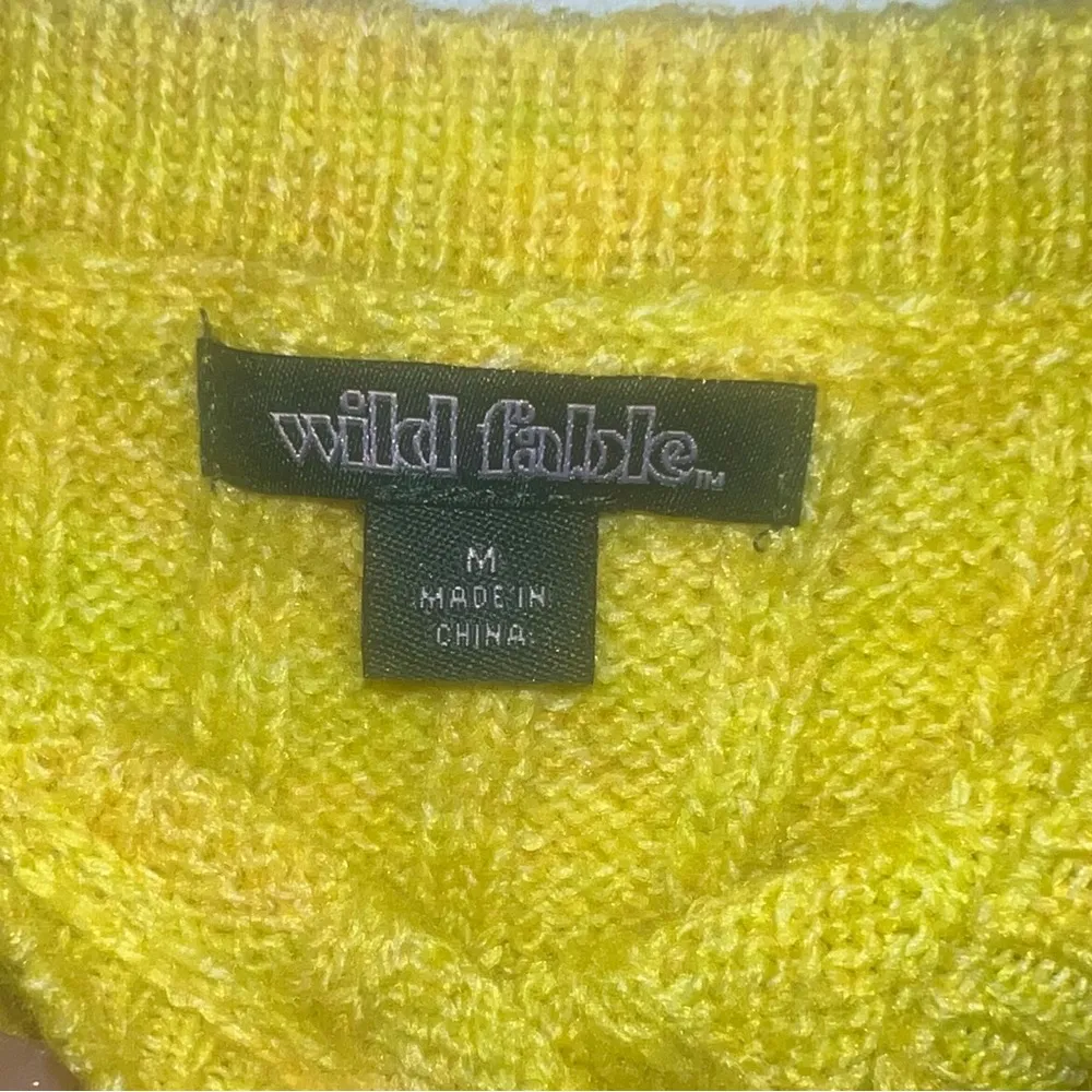 Wild Fable Yellow Knit Top - Image 3