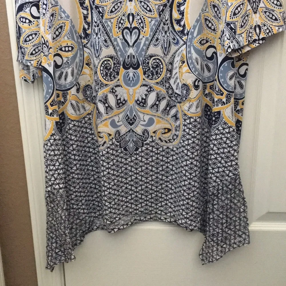 FINAL MARKDOWN Style & company embellished tunic xl - Image 12