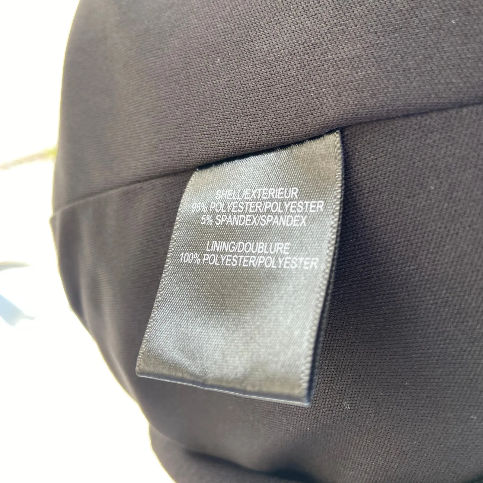 Belle Badgley Mischka Womens Dress Size‎ 2 Black Tank Ruffled Draped Neckline - Image 6