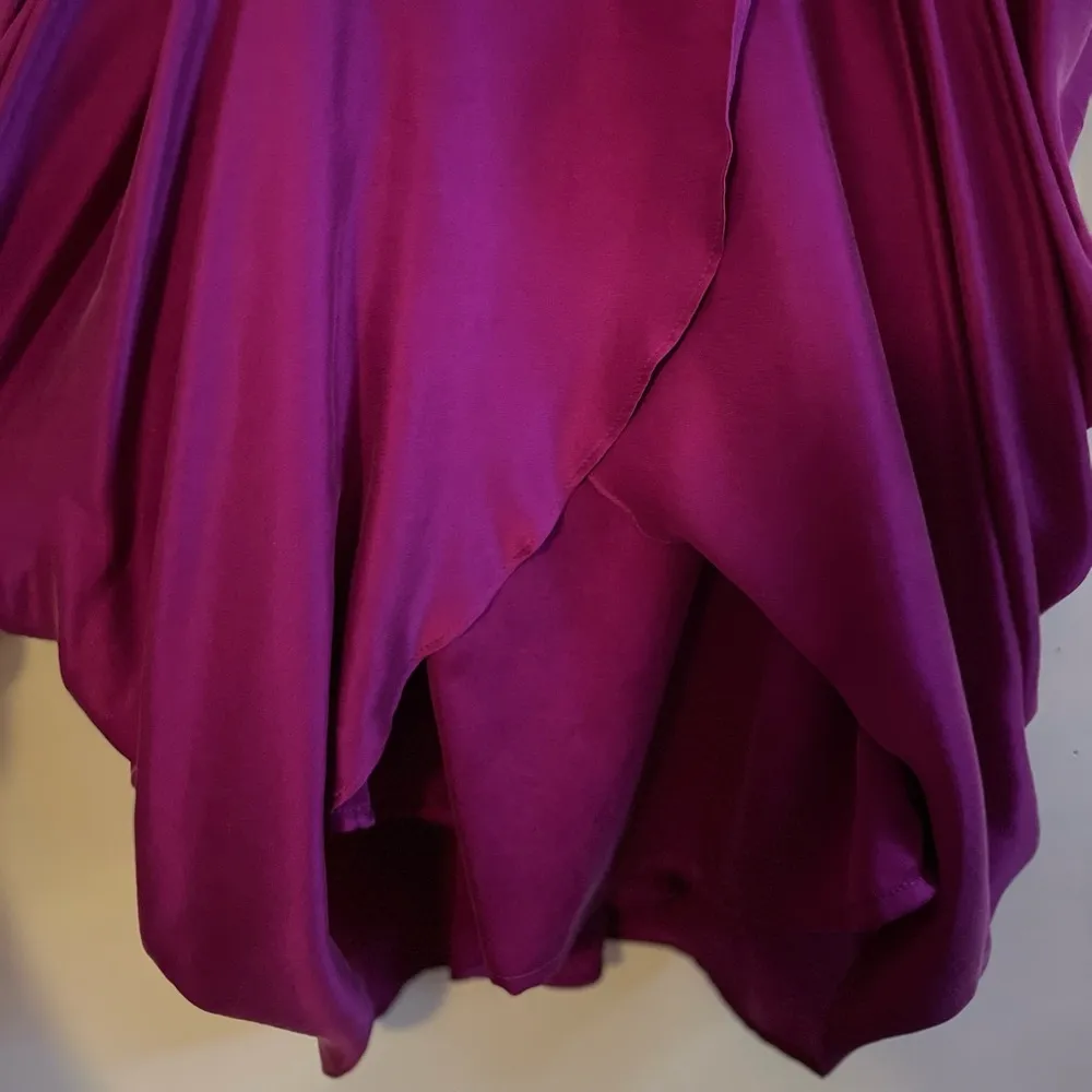 Bebe - One Shoulder Purple Mini Dress - Image 8