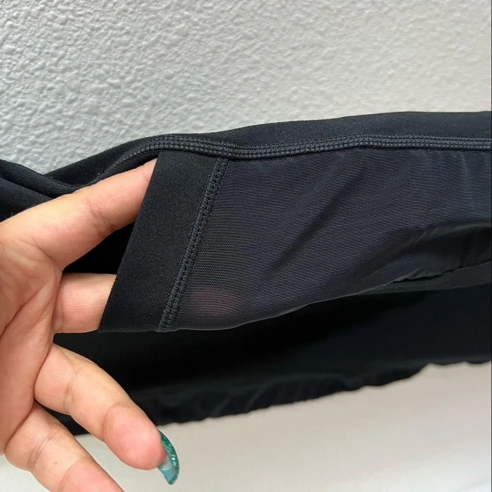 Fabletics Define High-Waist Legging Black Mesh Siding Small - Image 4