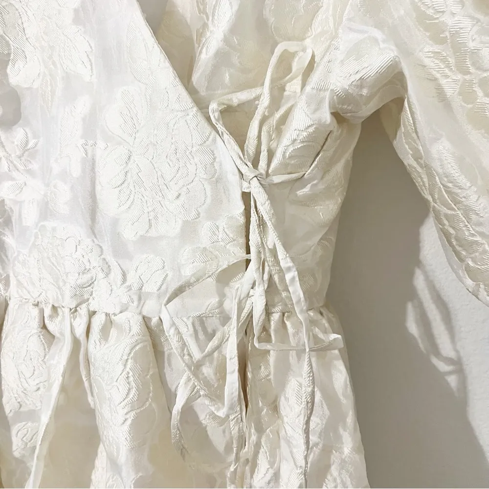 Sister Jane Dream Sister Jane Cowboy Kisses Dress Ivory Size Small S White - Image 8