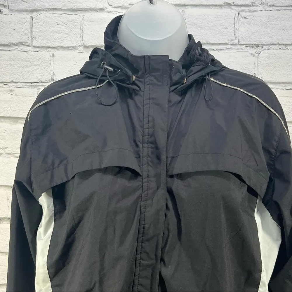 Nike Women’s Windbreaker Light Jacket Size M Black - Image 4