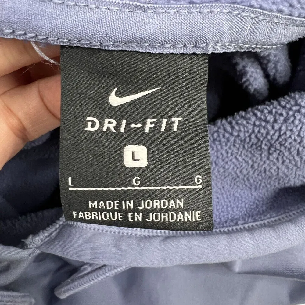 Nike Size L Sweatshirt Hoodie Sportswear Therma Oversized Pull Over DA1452-482 - Image 4