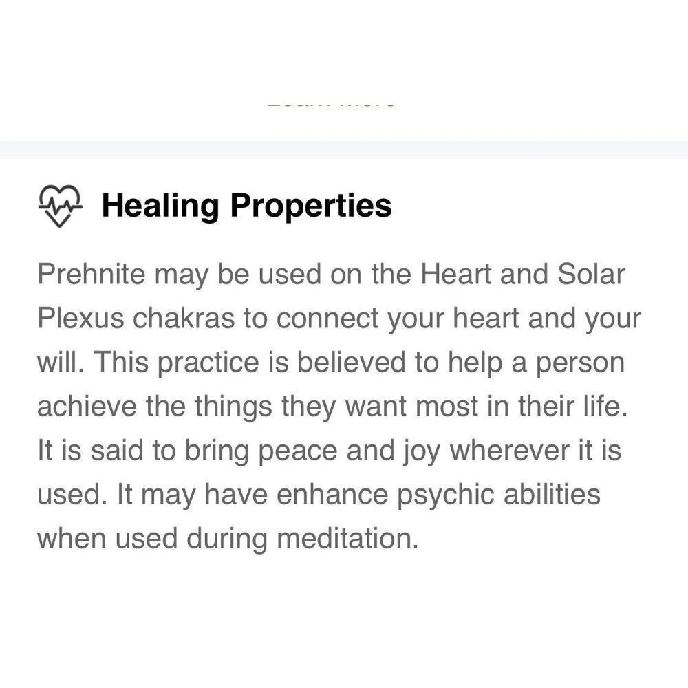 Prehnite silver pendant necklace - Image 11