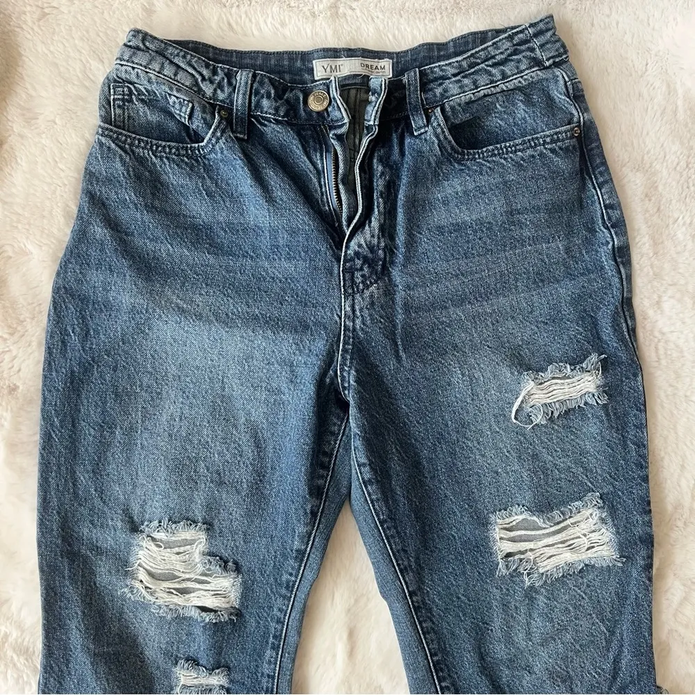 Cropped ankle flare jeans - Image 4