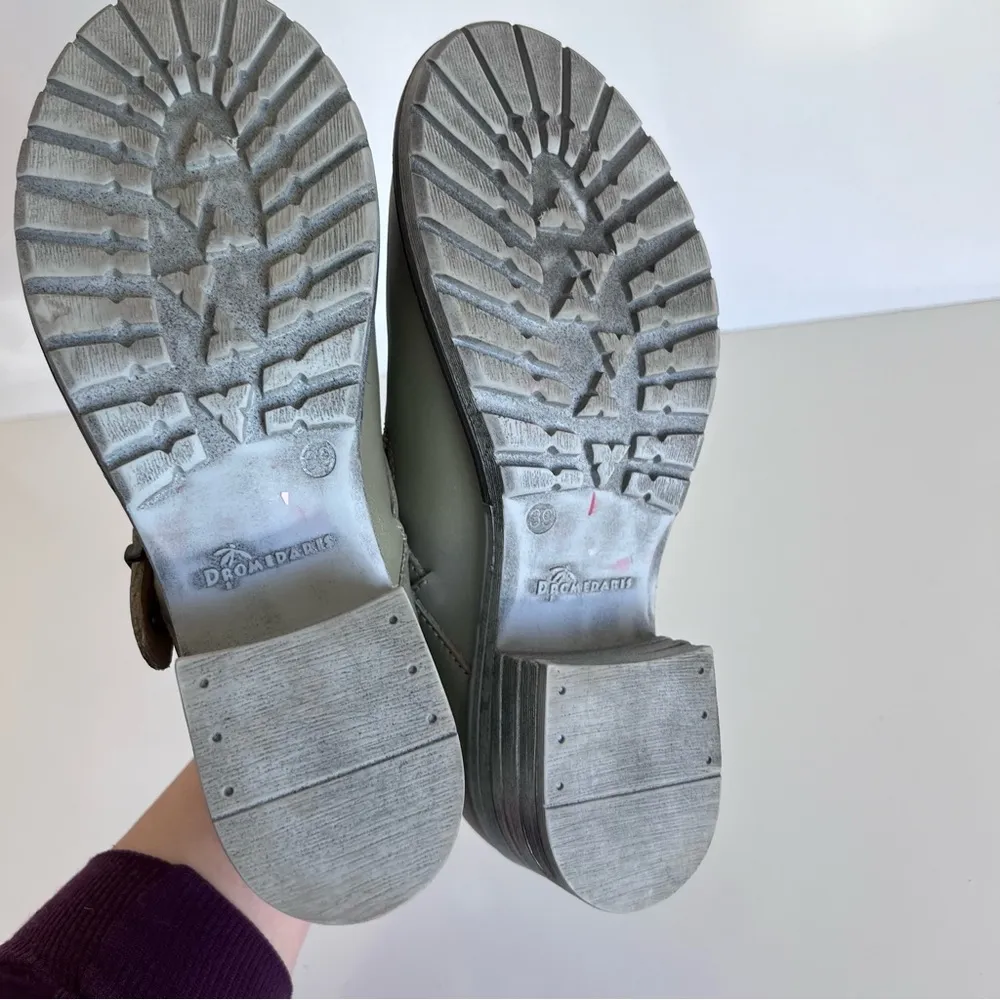 Dromedaris Kelsy Sage Green Pearl Boots Size 8 - Image 7