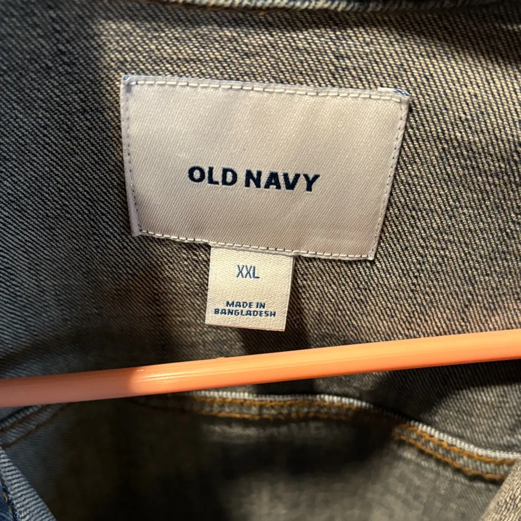 Old Navy Classic Blue Denim Jacket - Image 2