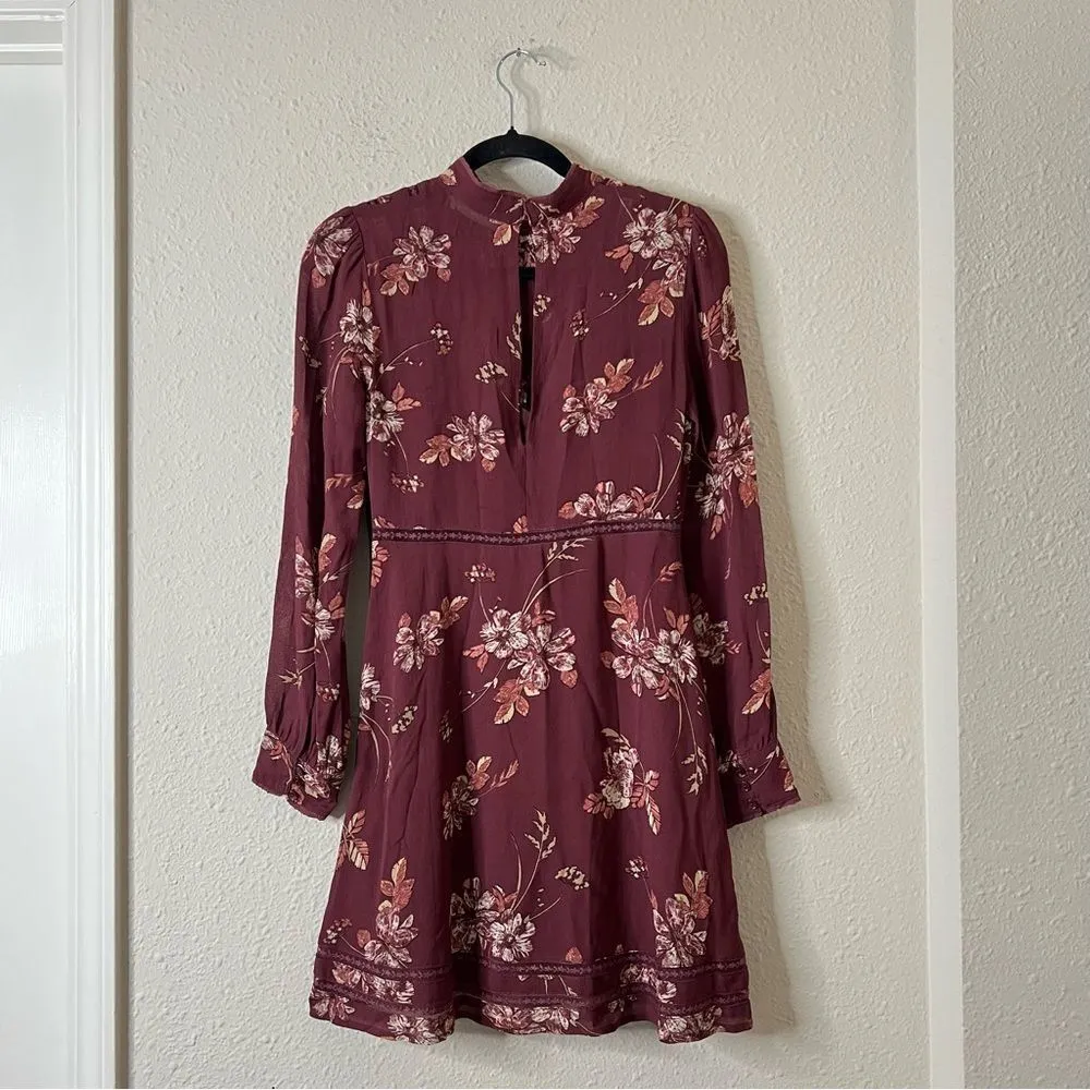 ATSR The Label Kirsten Floral Mini Dress A-Line Fit & Flare Size Small - Image 8
