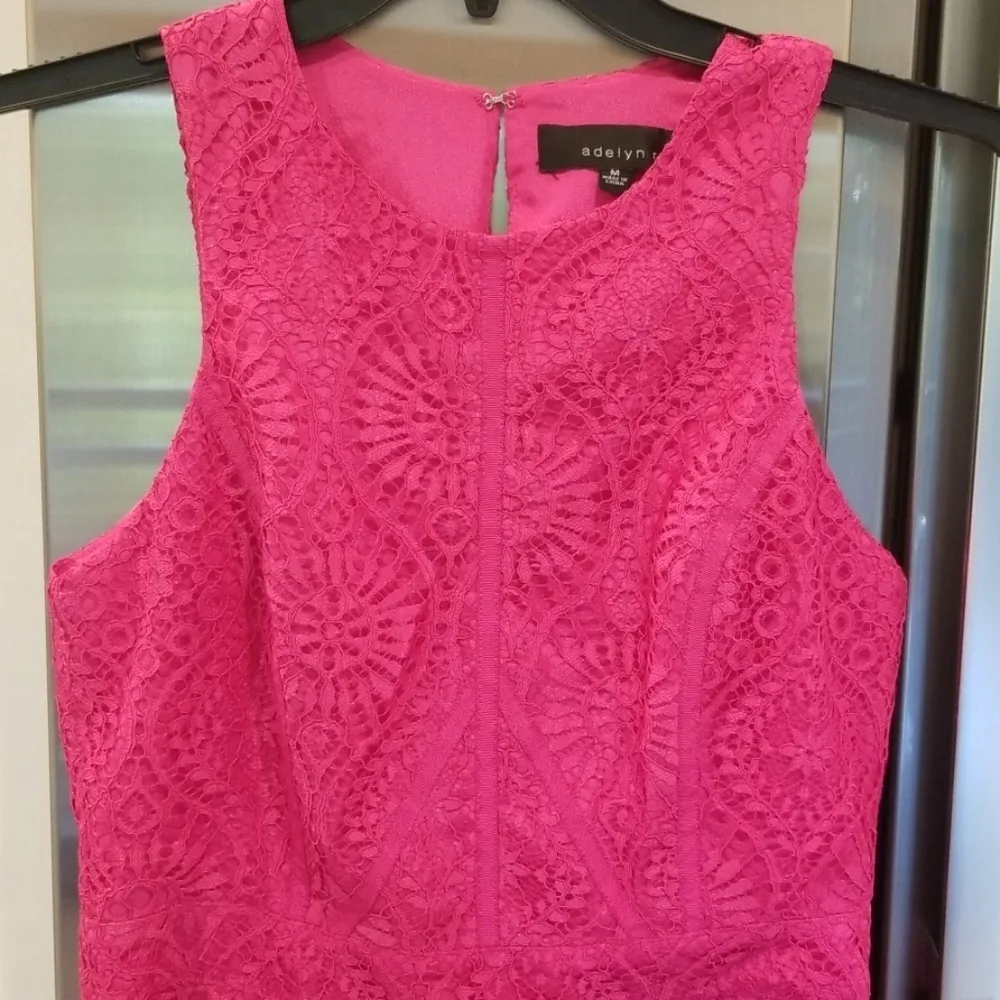 💕ADELYN RAE💕 Pink Lace Fringe Romper Playsuit - Image 8