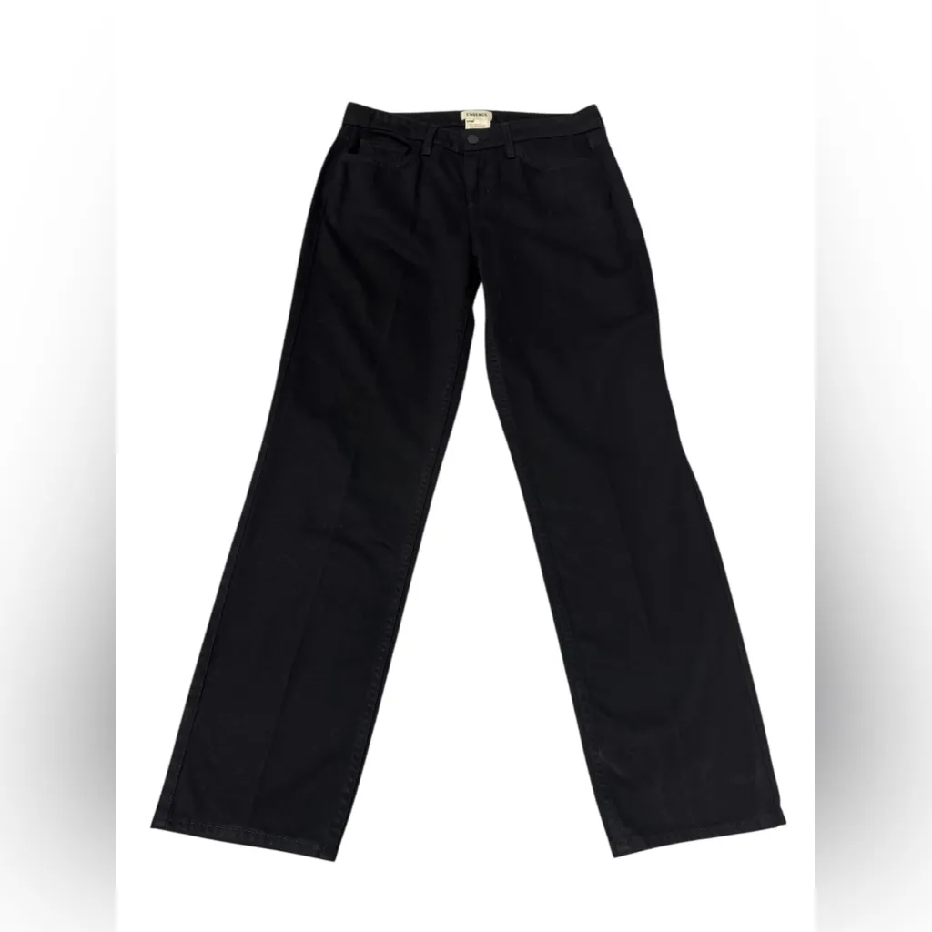 L'AGENCE Nevia Black Straight Leg Jeans - Image 6