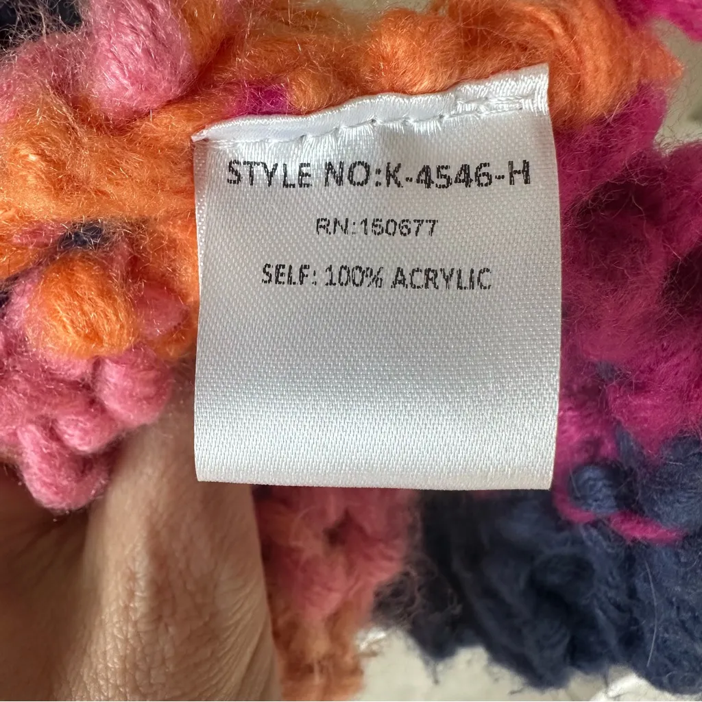 Strut & Bolt  Colorful Striped Women's Sweater - Image 4