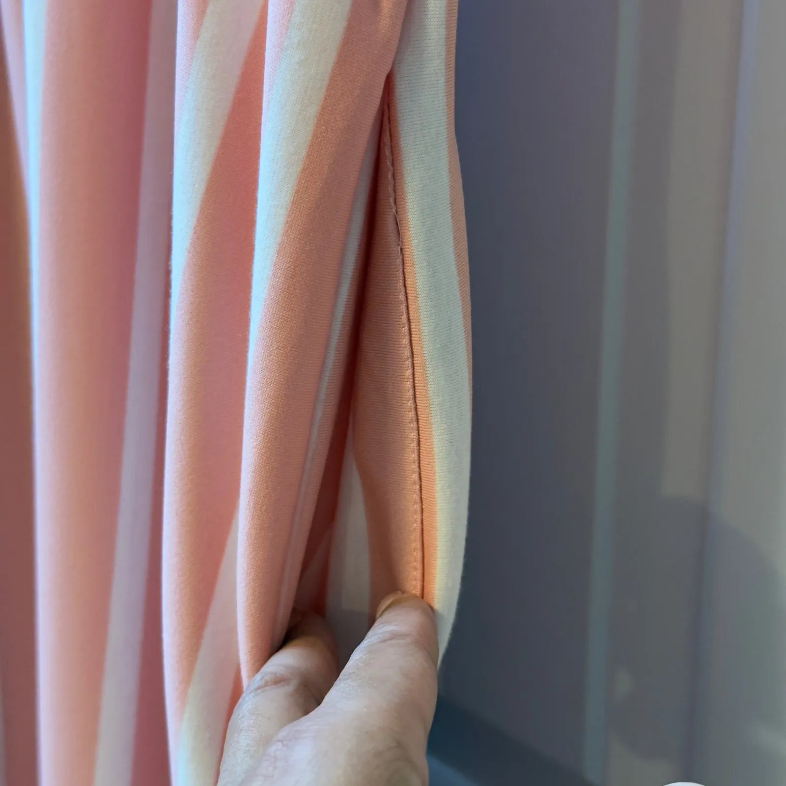 SHEIN Size XL Striped Maxi Dress Pockets Short Sleeve‎ Casual NWOT Flowy Beach # - Image 8