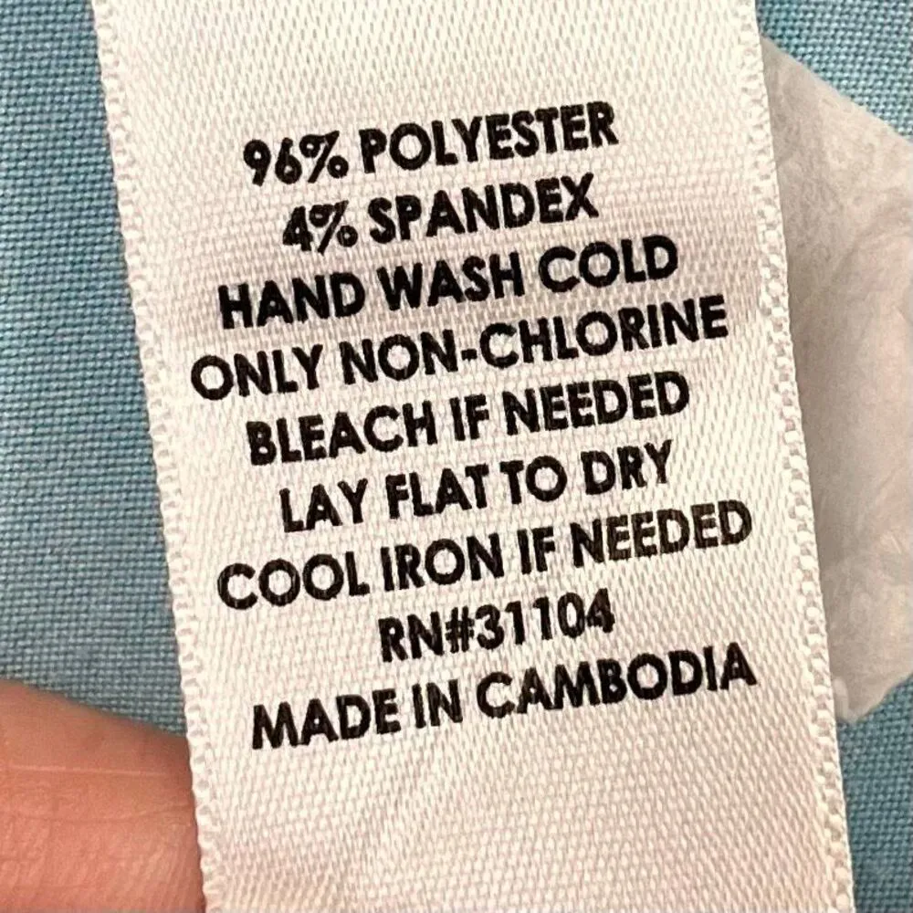 Kim Rogers Geometric Striped Blouse XL - Image 12