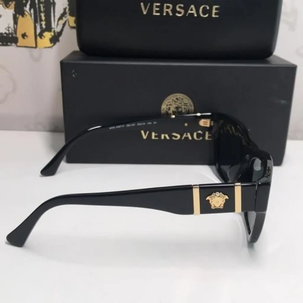 Versace VE4457 Black Designer Sunglasses – Brand New - Image 11