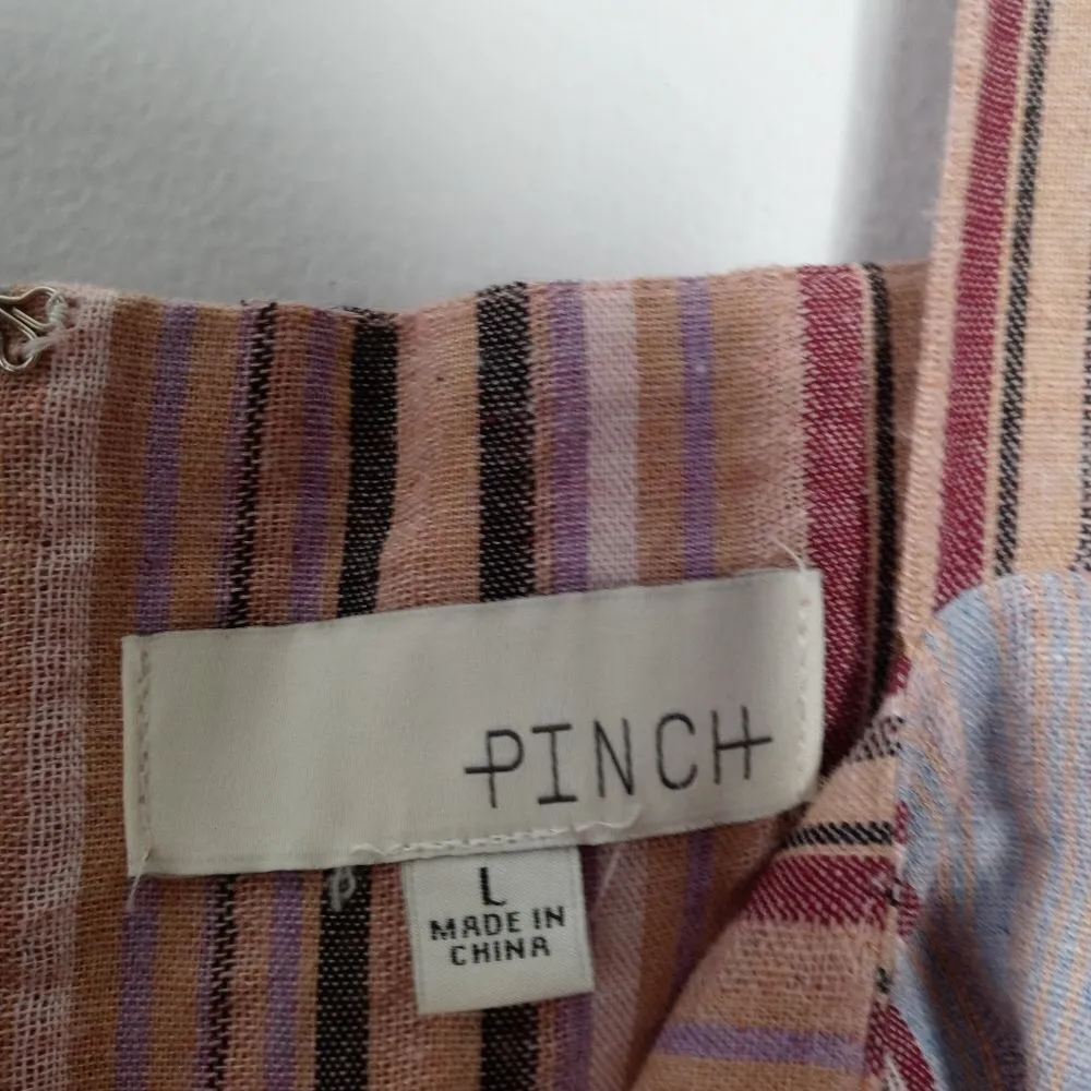 Pinch strip dress size large Pink - Image 3