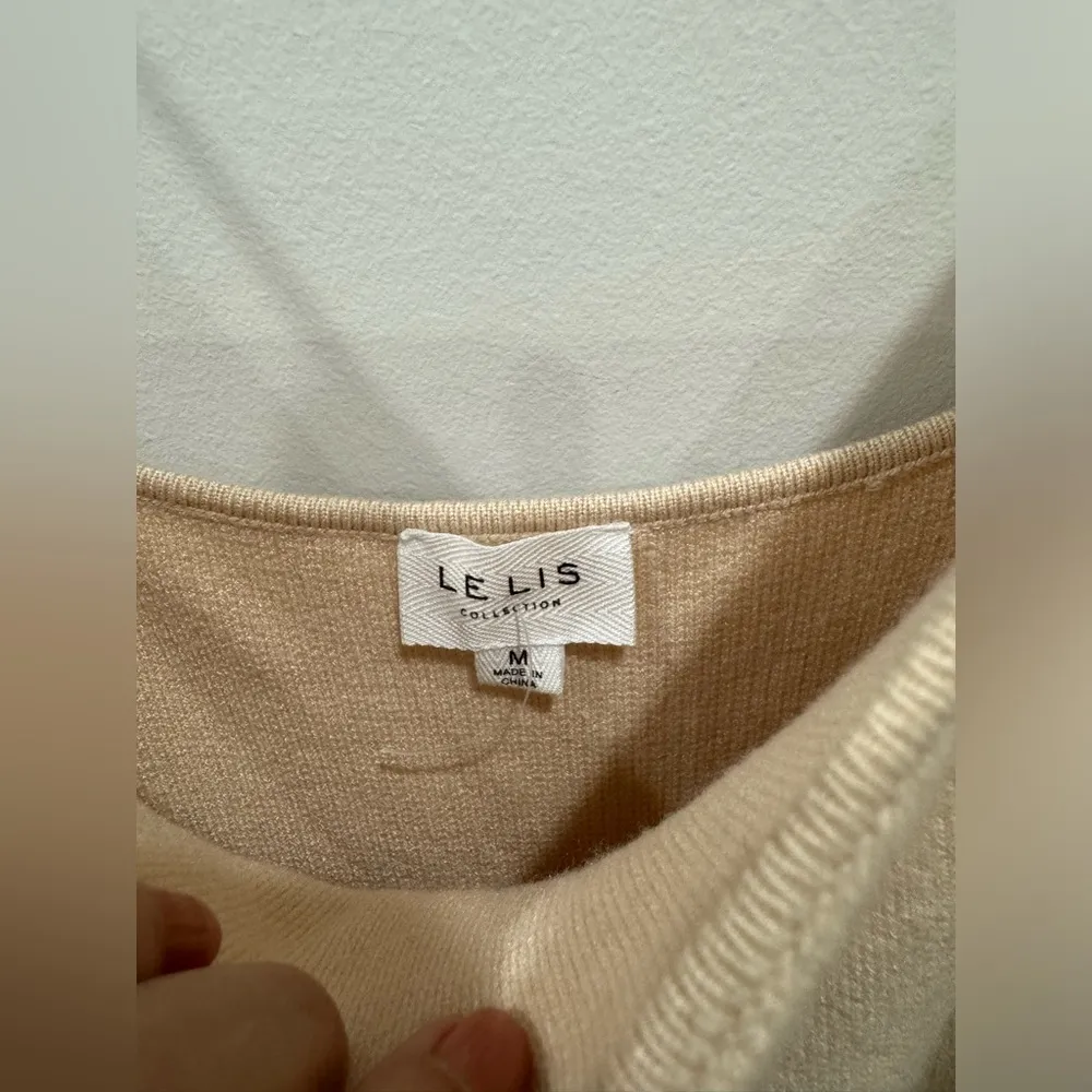 Le Lis If Looks Could Kill Sweater Knit Printed Midi Dress Size M NWOT - Image 7