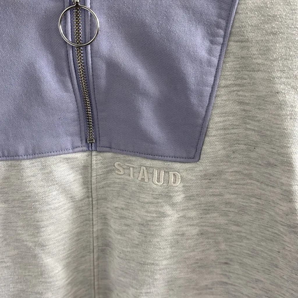 STAUD ‎ Alys Colorblock Sweatshirt - Image 4