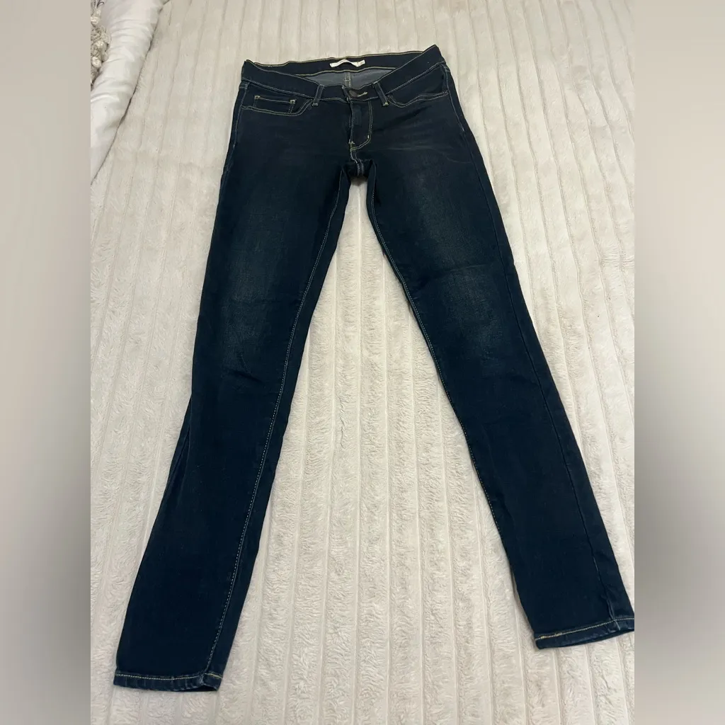 Levi’s 711 skinny jeans size 27 EUC - Image 3