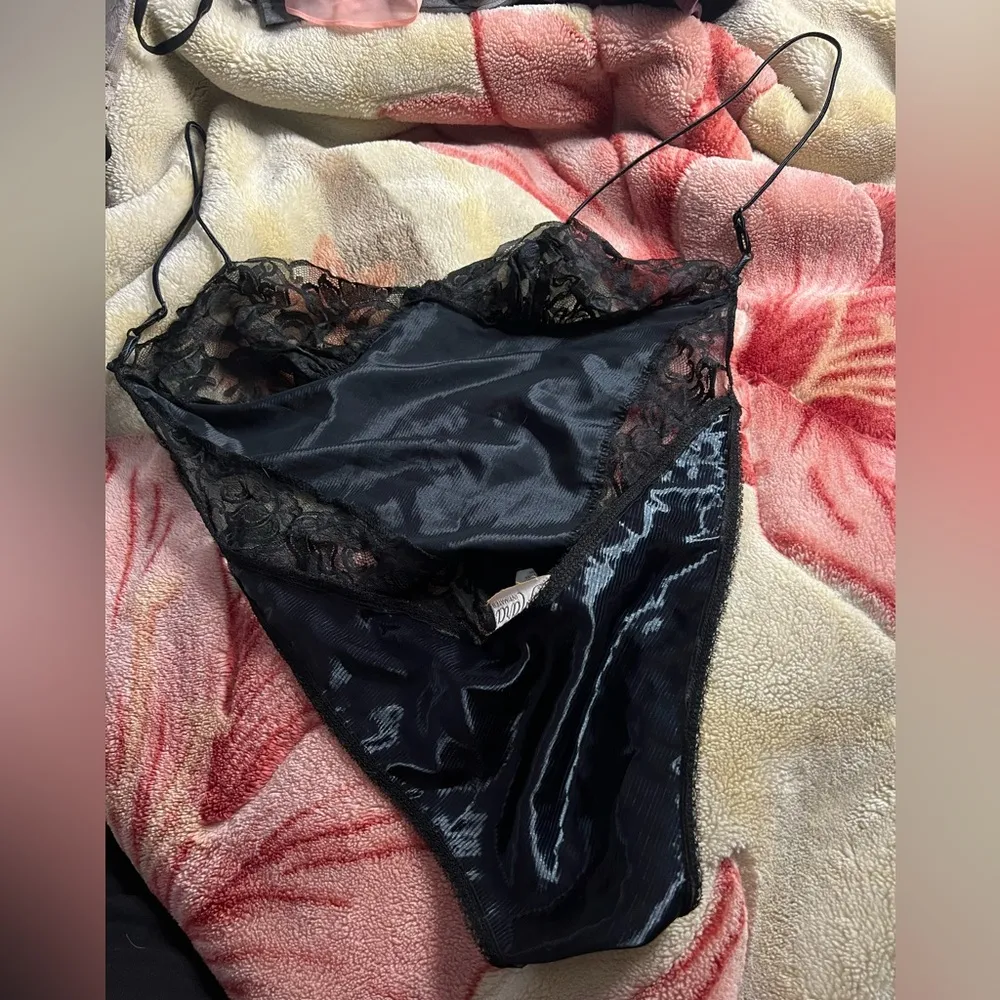 Mara MD vintage intimates silk string teddy Size M - Image 2