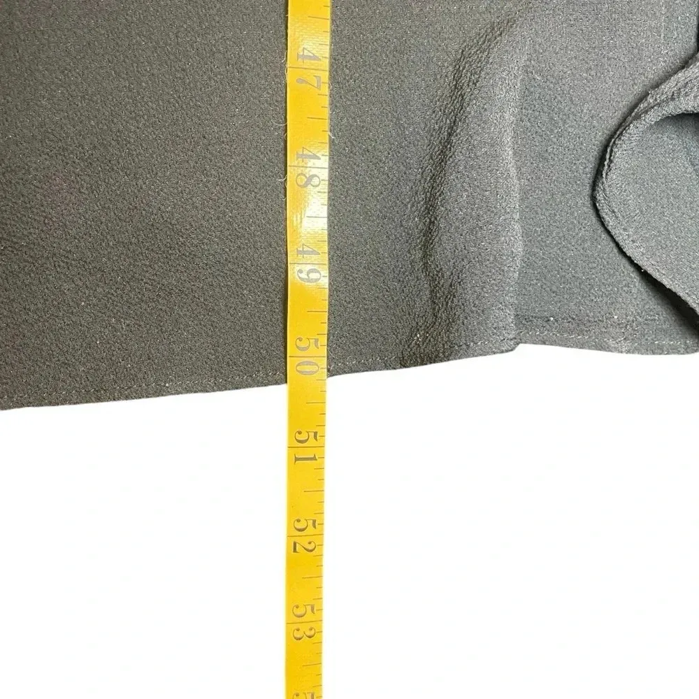 Betsey Johnson Black Maxi Dress 14W White Polka Dot Ties Event Party Evening - Image 14