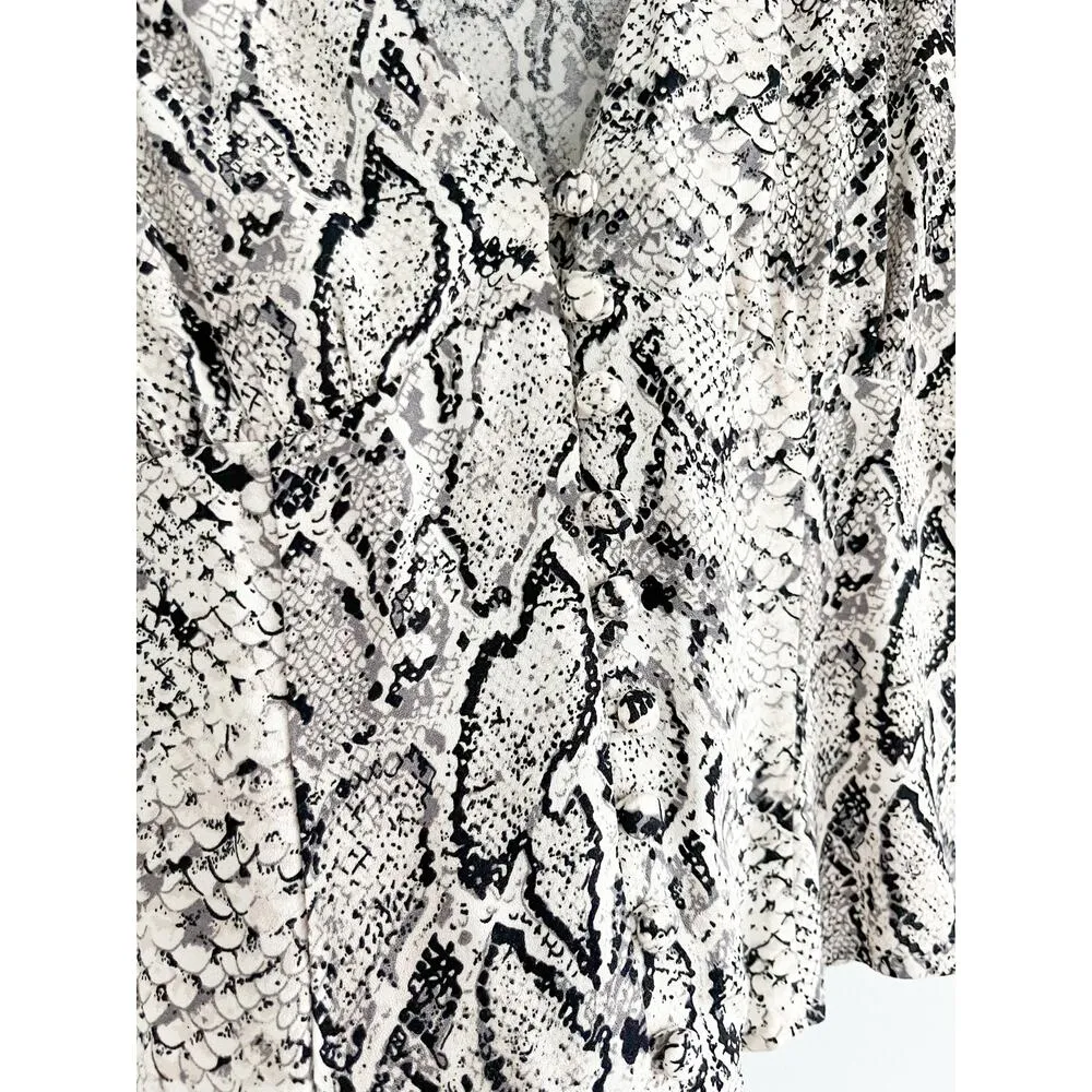 Reformation | Eliana Top in Rattlesnake | Sz XS - Image 4