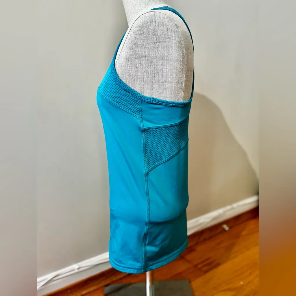 Disney Parks Athletic Performance Racerback Mesh Tank Top Teal Size S - Image 3