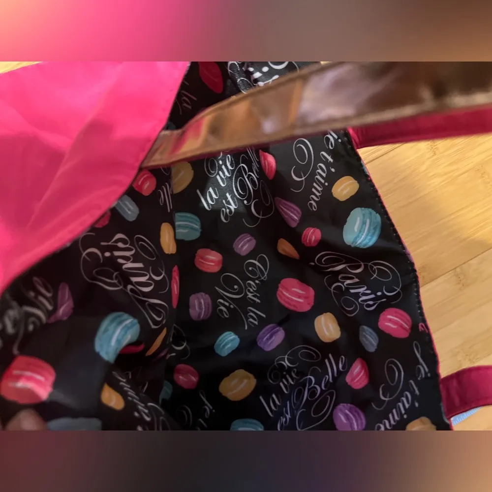 Reversible Lancome Tote Bag Pink - Image 7