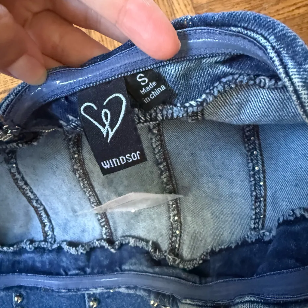 Windsor Denim Dress - Image 4