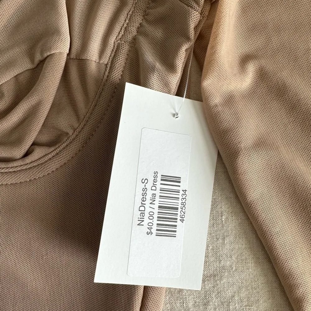 Kenia LEA Co Nia Dress Tan - Image 3