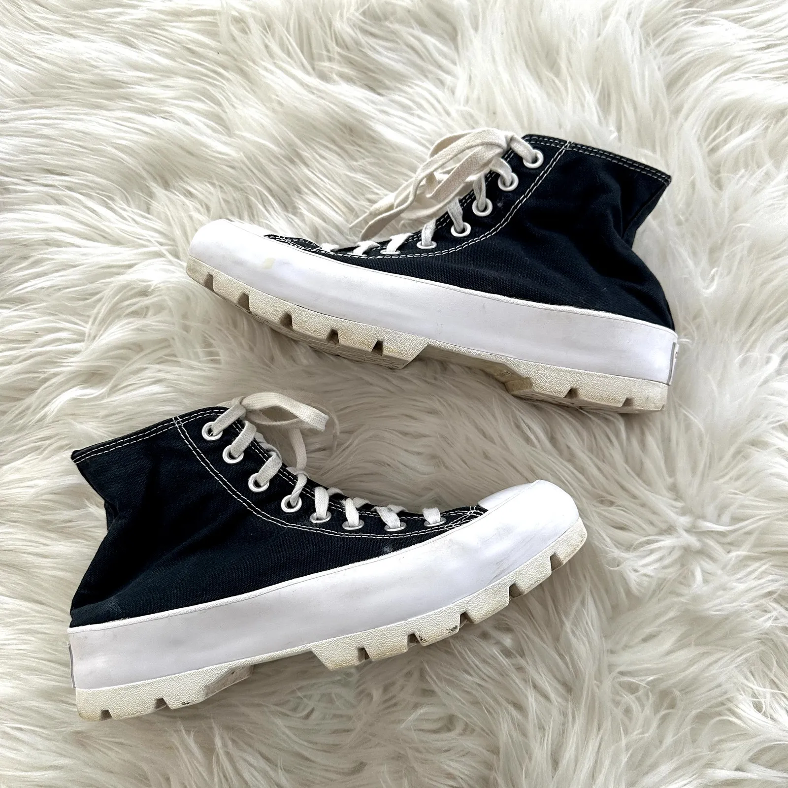 Converse Chuck Taylor All Star Lugged High-top Sneaker Sz 9 - Image 7