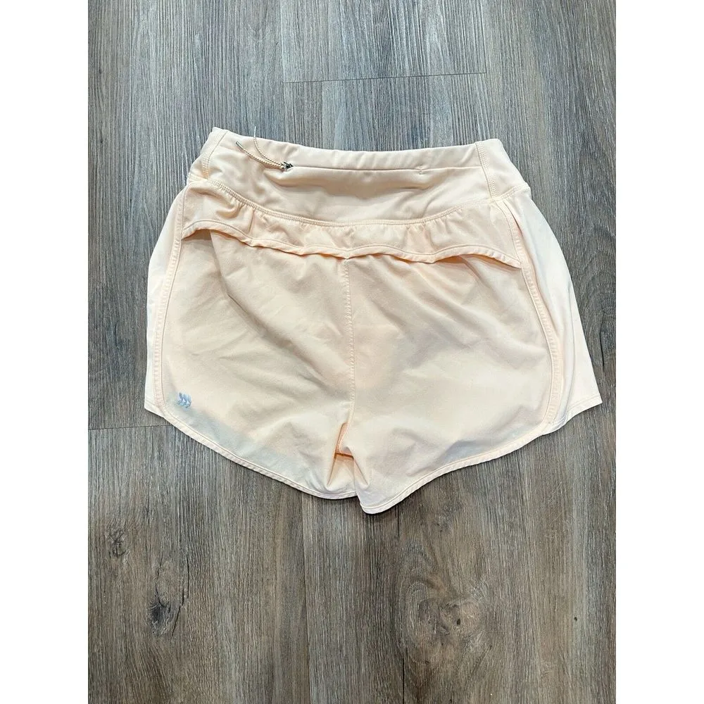 All in Motion Women's Size XS Mid Rise Run Shorts 3" Orange‎ - Image 2