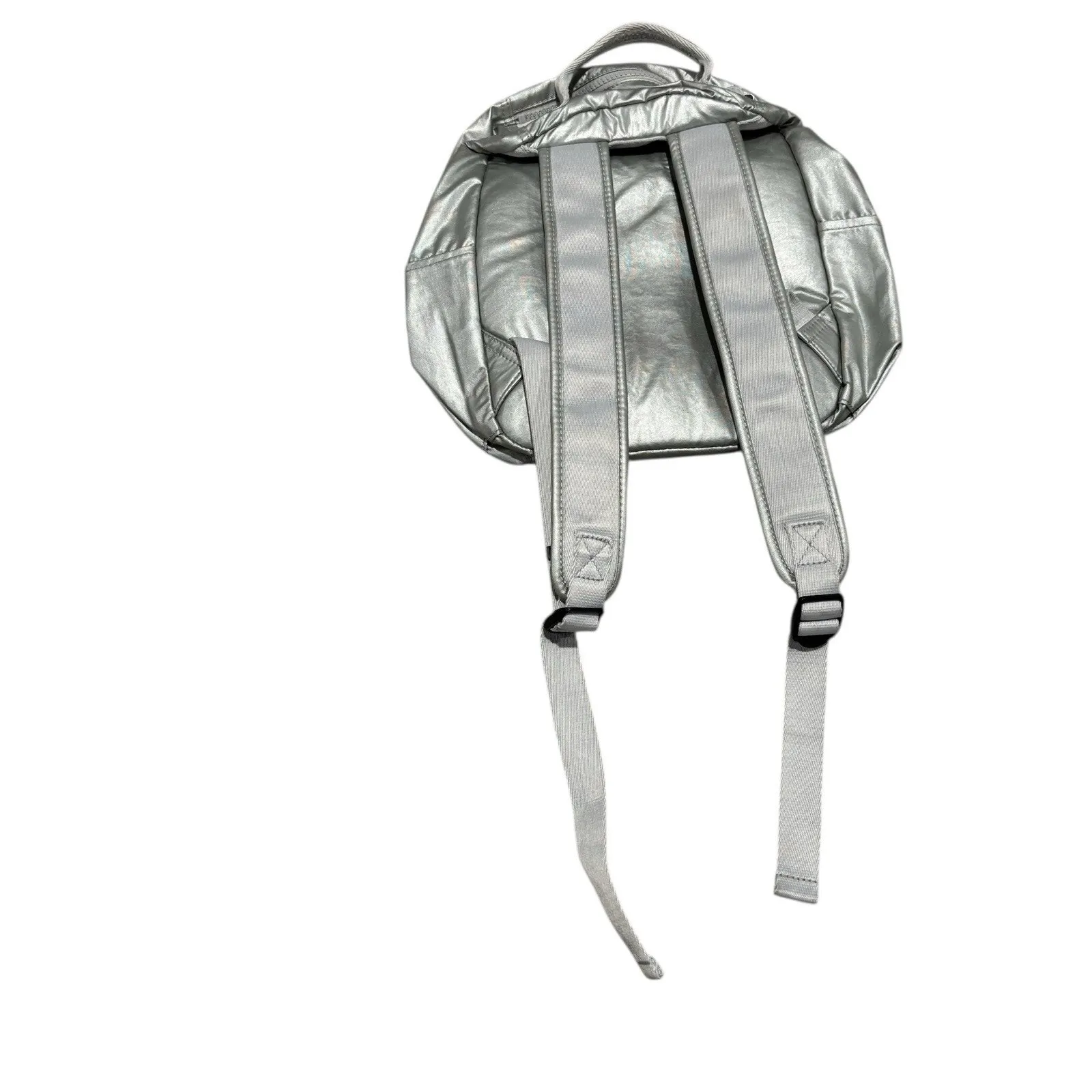 Kipling Seoul Backpack Laptop Travel Bag Polyamide KI4034 silver Metallic - Image 2