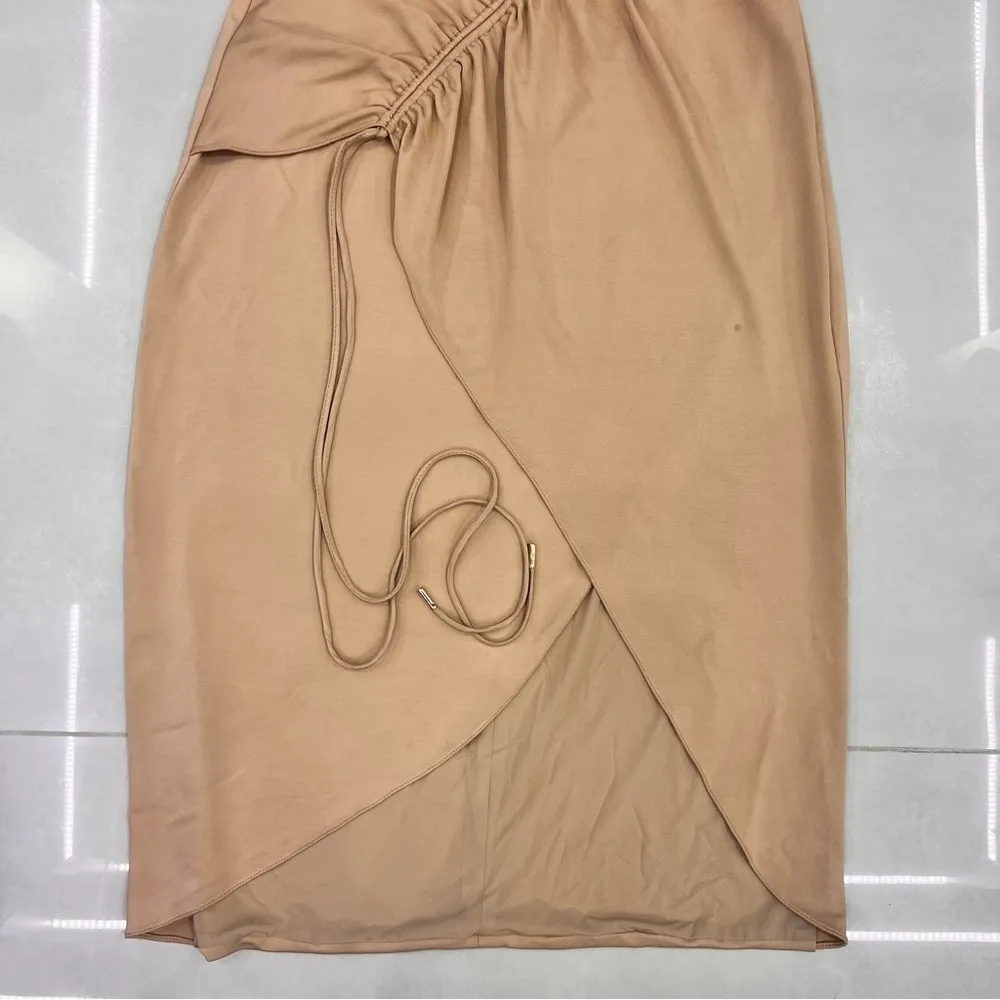 Cushnie One Shoulder Matte Jersey Dress Size 4 - Image 10