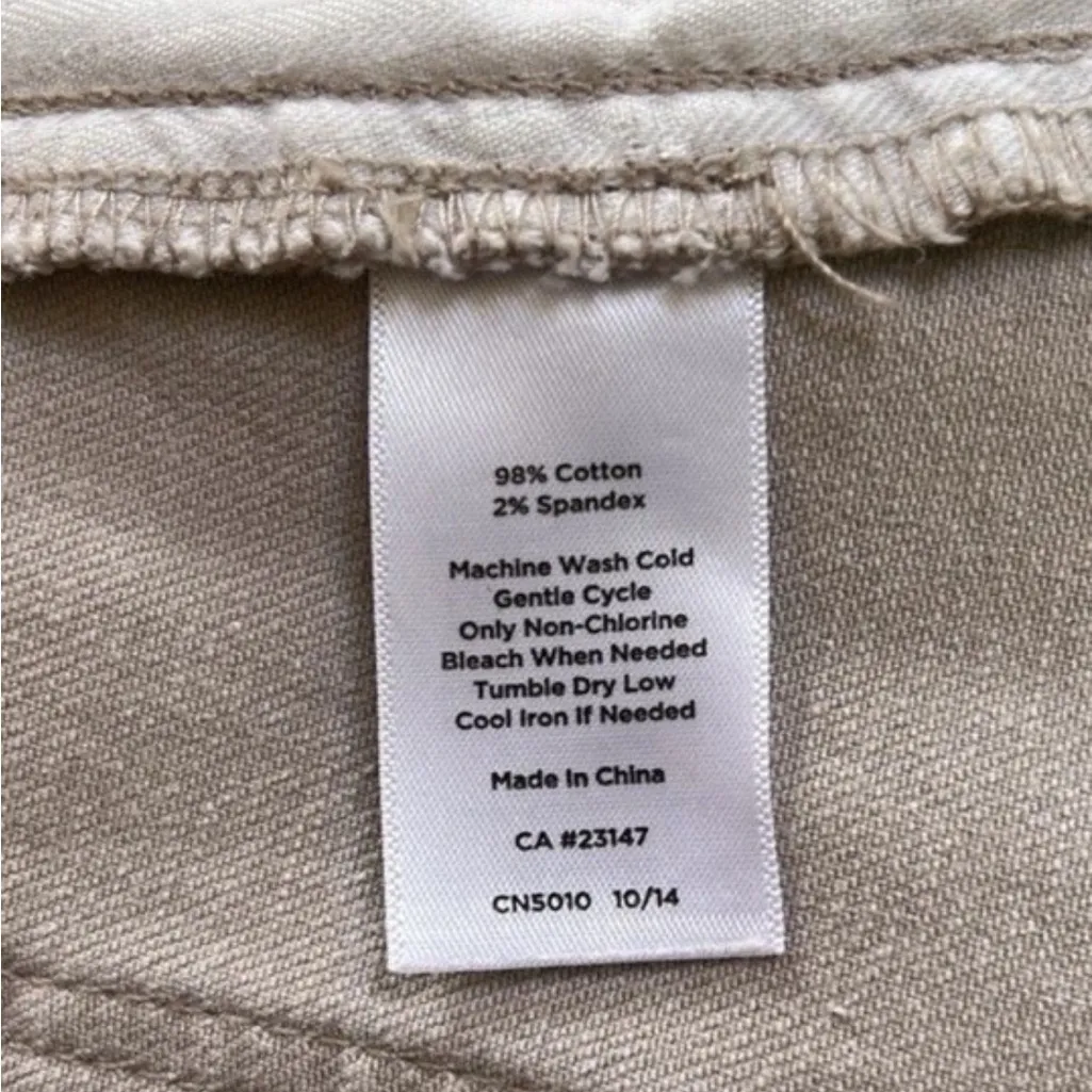 Talbots beige denim skirt - Image 6