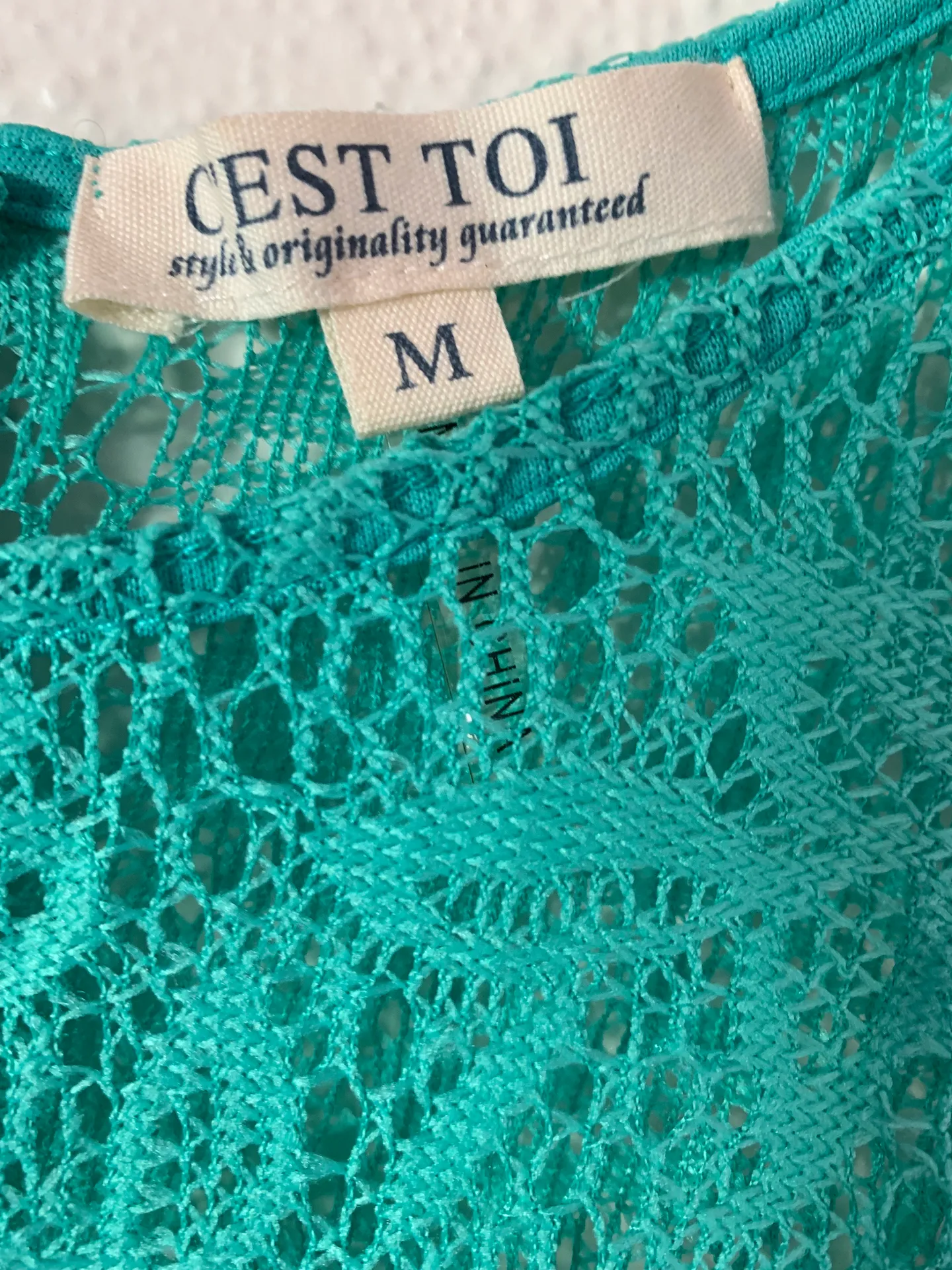 Green mesh top  - Image 5