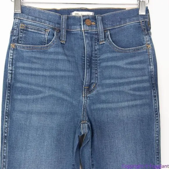 Madewell 10" High-Rise Roadtripper Supersoft Jeans in Playford‎ Wash, 24 - Image 5