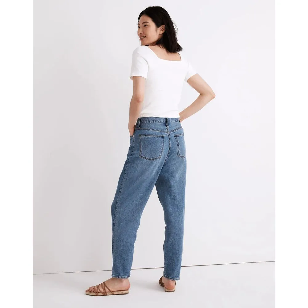 MADEWELL Baggy Tapered Jeans in Jewell Wash Light Size 23 Barrel 2021 - Image 2