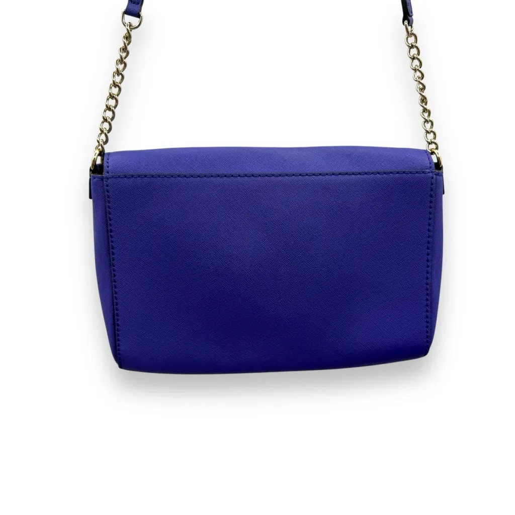 Kate Spade Charlotte Street Dody Crossbody‎ Bag in Blue Purple 7" H x 10" W - Image 3