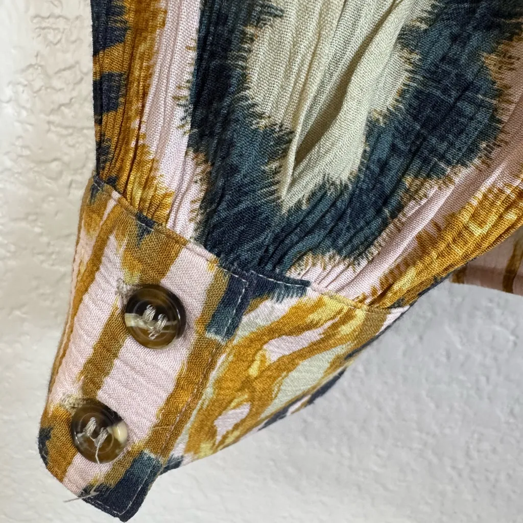 BA&SH Calysta Blouse Beige size 2 US 6 Medium $245 - Image 16